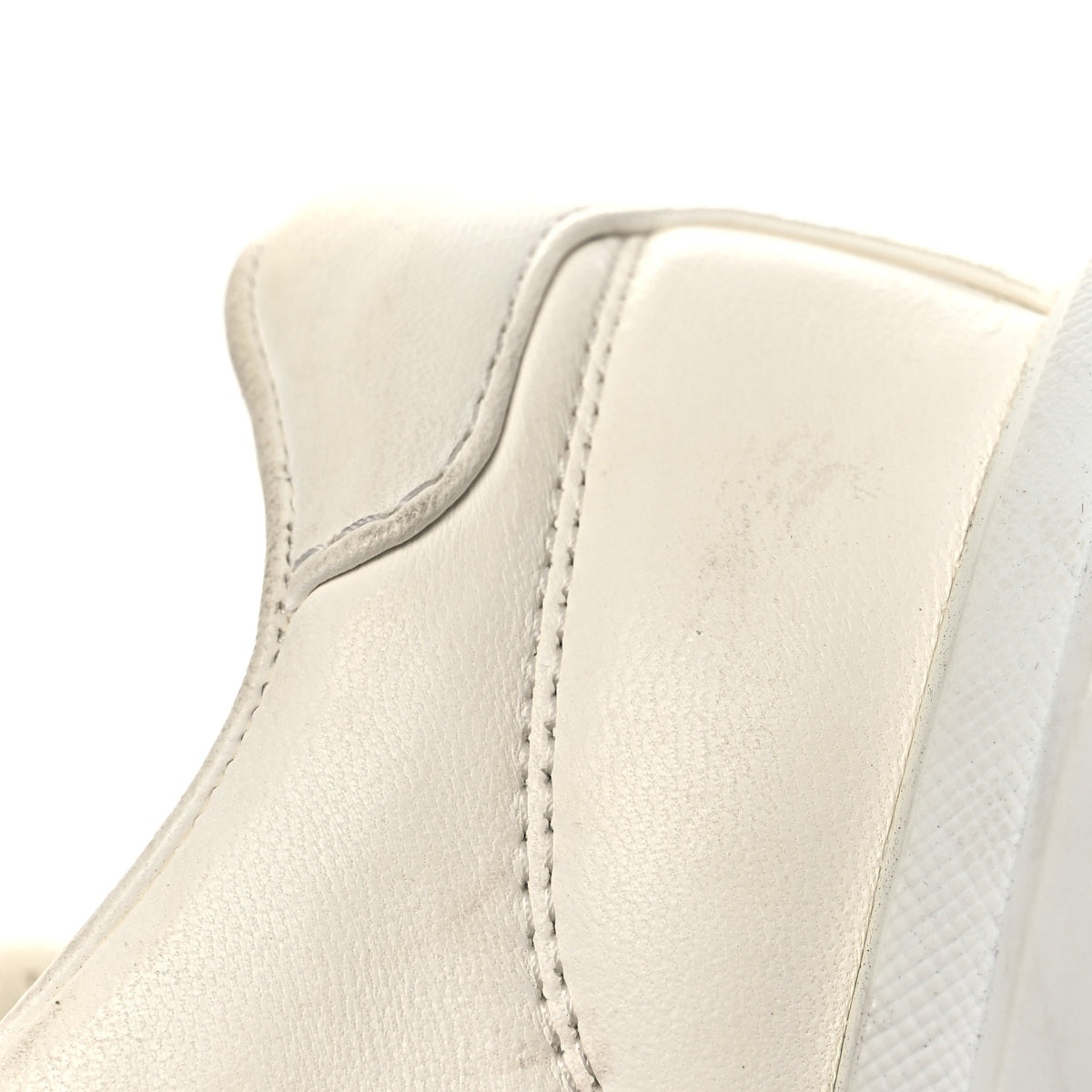 Prada Nappa Metal Triangle Logo Womens Prax 01 45mm Sneakers 36.5 Avorio 13 of 15