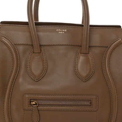 Celine Smooth Calfskin Mini Luggage Camel 8 of 14