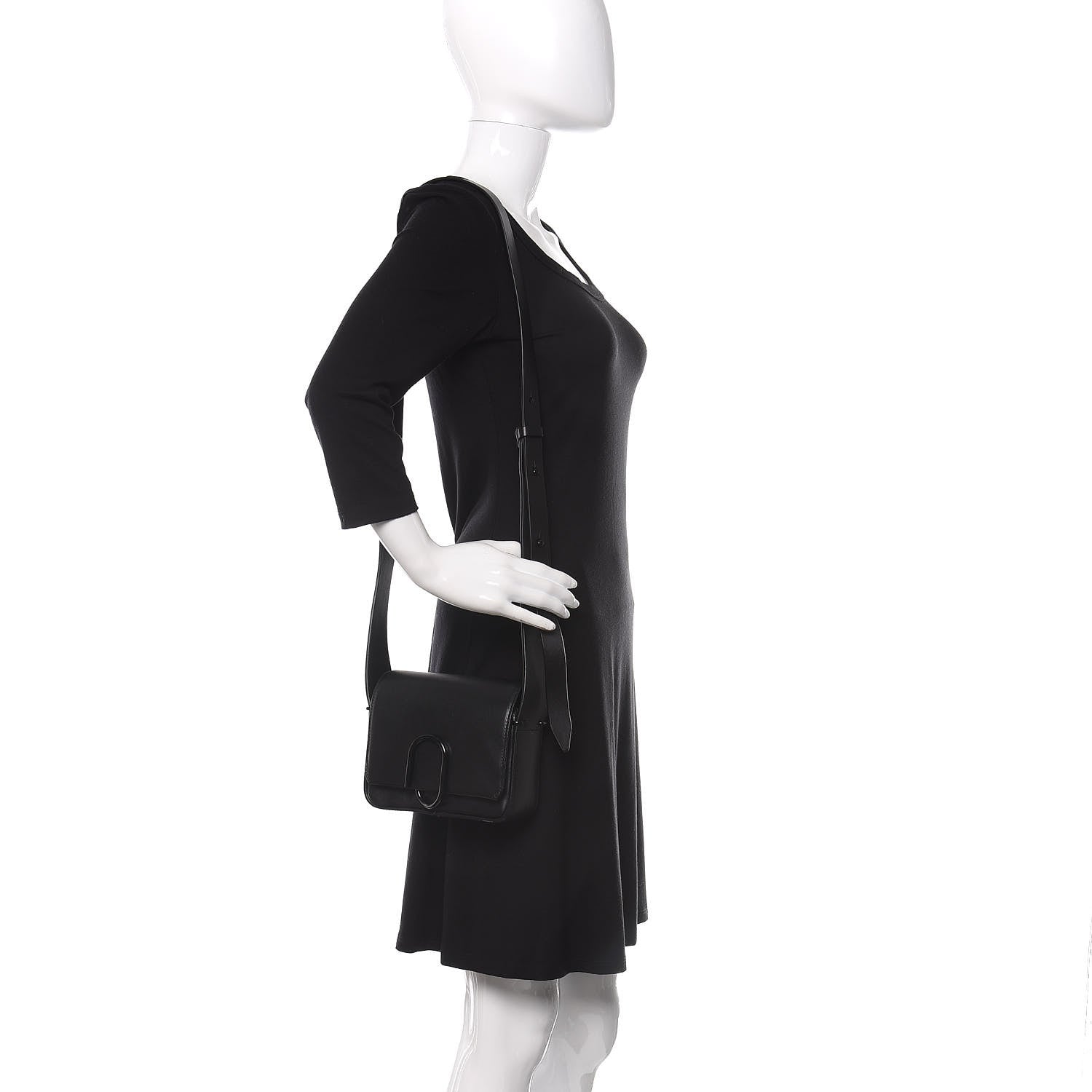 3.1 Phillip Lim 3.1 Calfskin Mini Alix Crossbody Bag Black 2 of 10