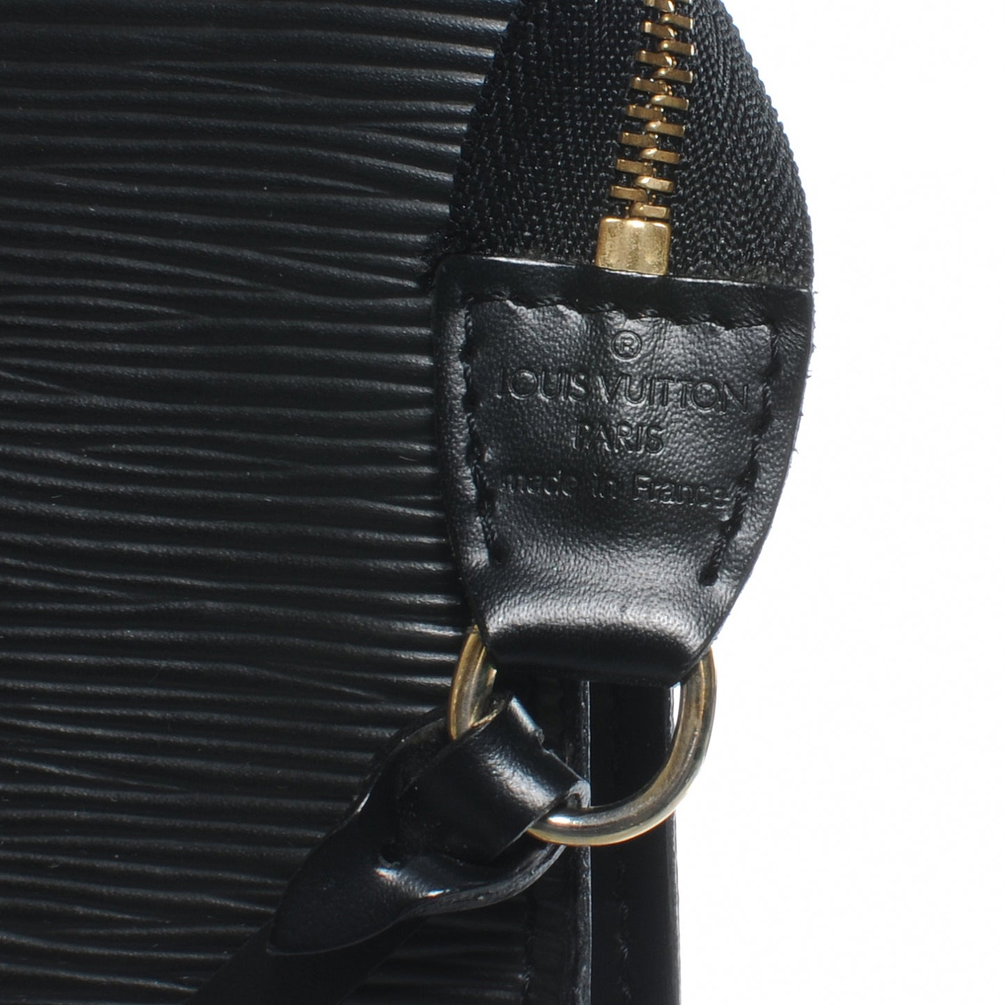 Epi Pochette Accessories 24 Black