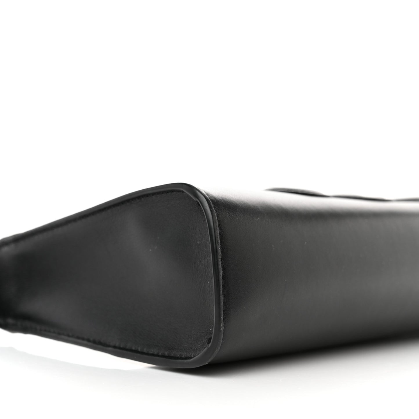 Smooth Calfskin Cuir Triomphe Shoulder Bag Black