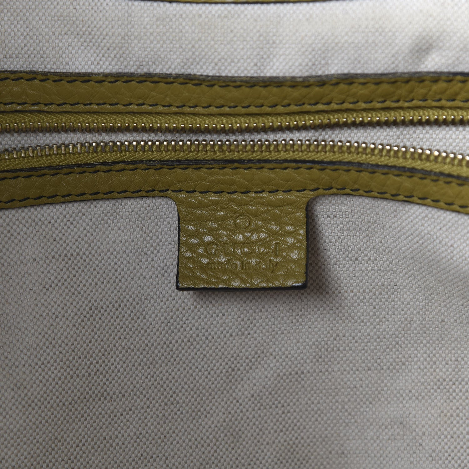Gucci Calfskin Medium Emily Shoulder Bag Green 8 of 10