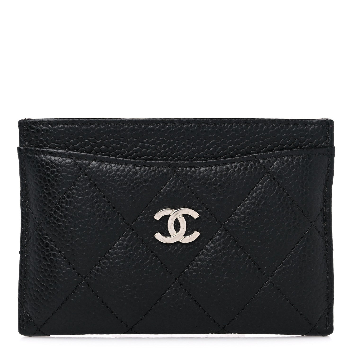 Chanel Caviar Quilted Card Holder Black 1 of 7