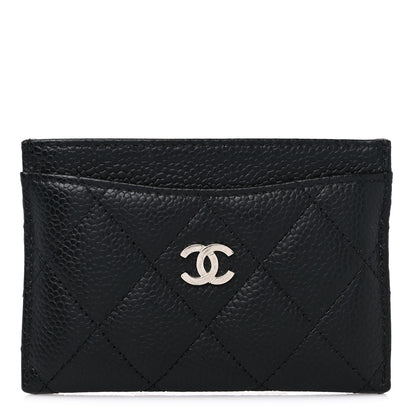 Chanel Caviar Quilted Card Holder Black 1 of 7