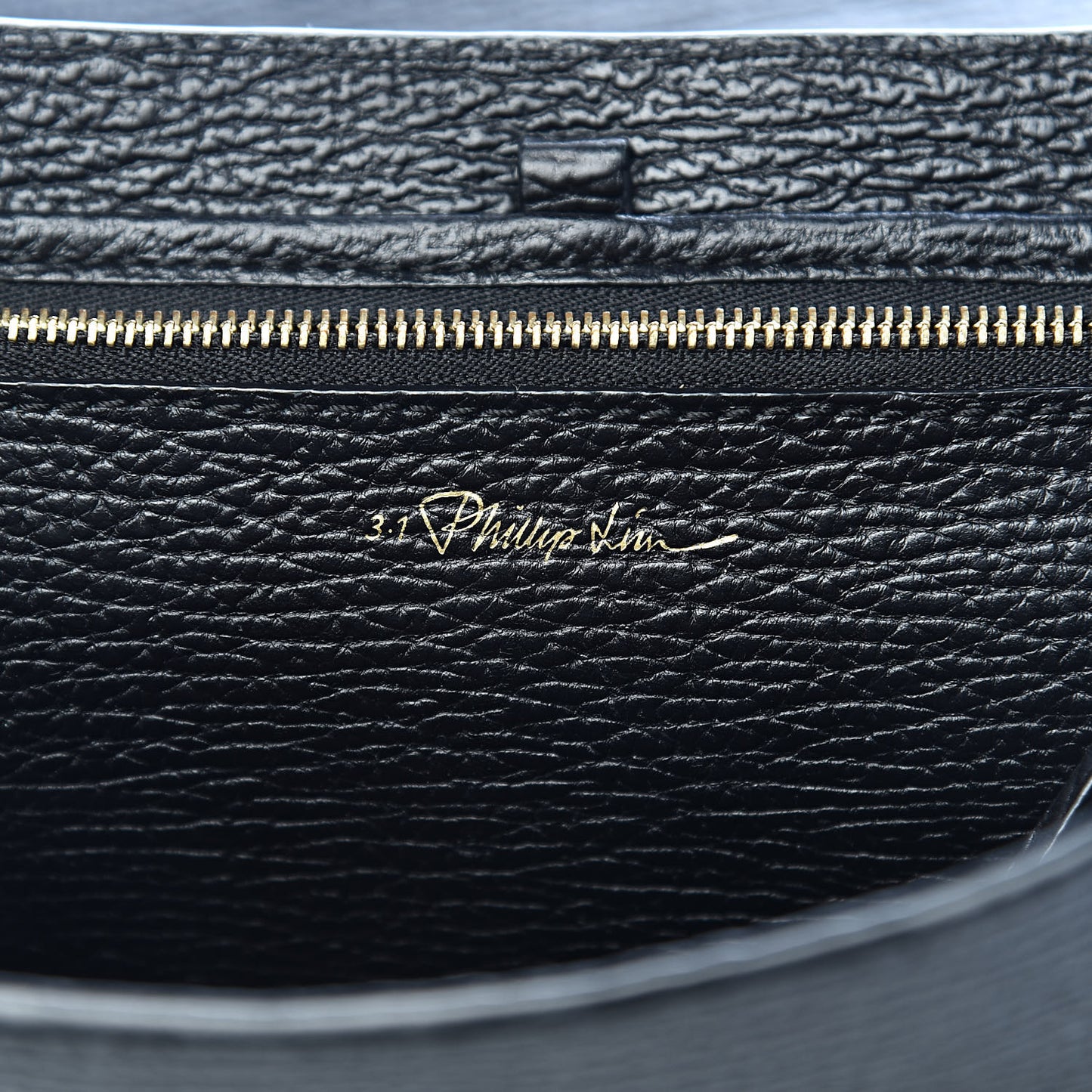 3.1 Textured Calfskin Pashli Backpack Black