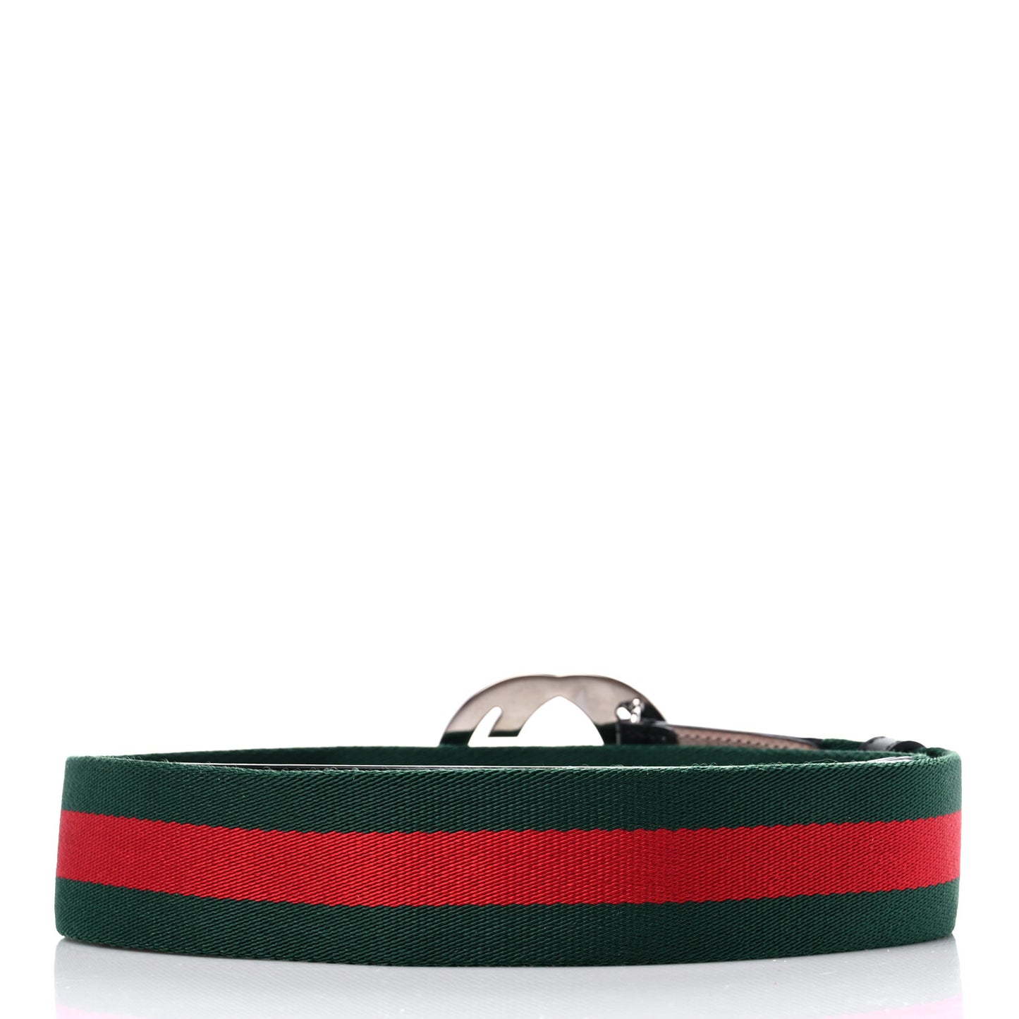 Canvas Web Interlocking G Belt 80 32 Black
