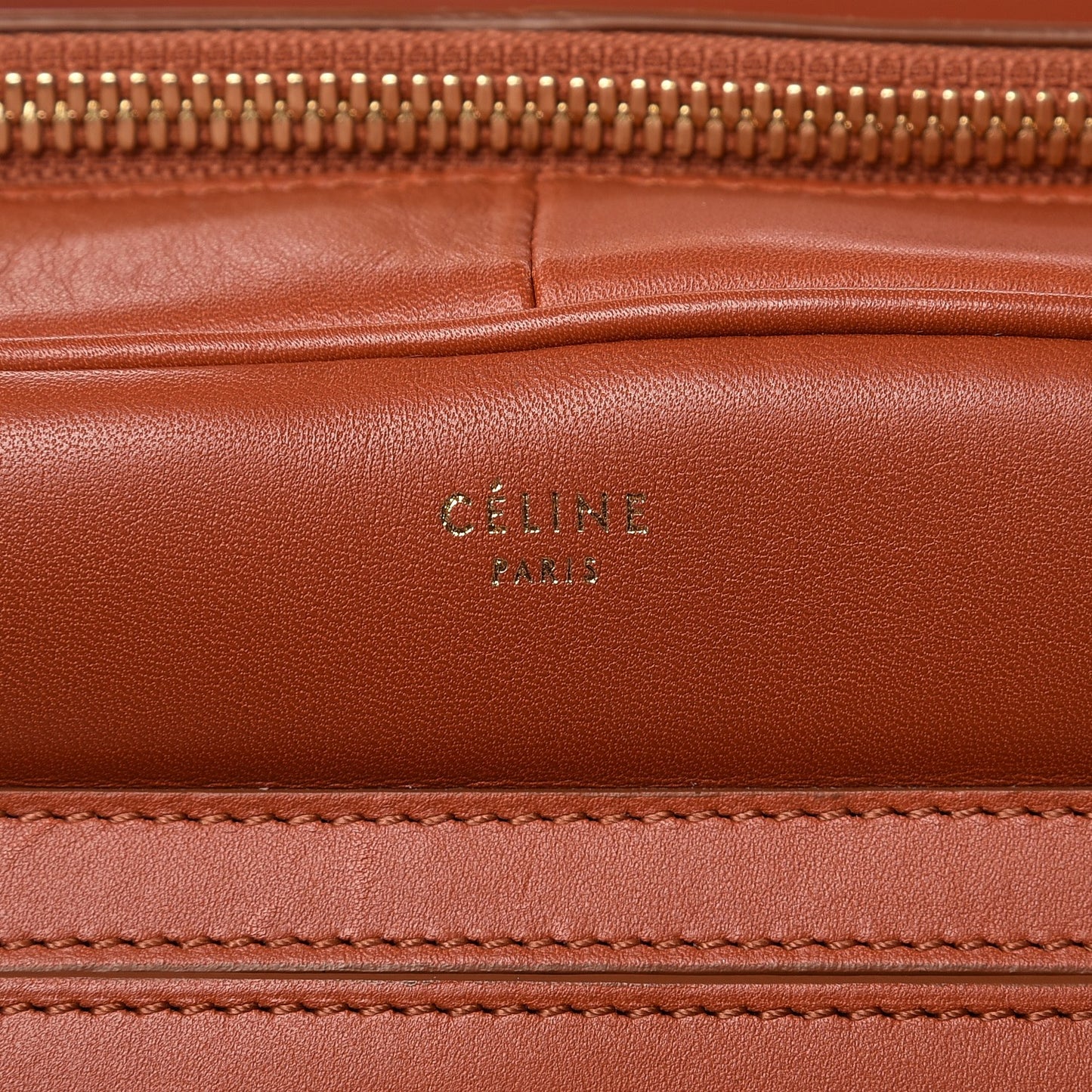Natural Calfskin Top Handle Bag Brick