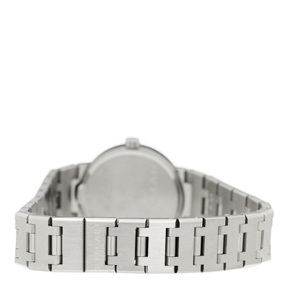 Bulgari Stainless Steel 23mm Quartz Watch Black 3 of 4