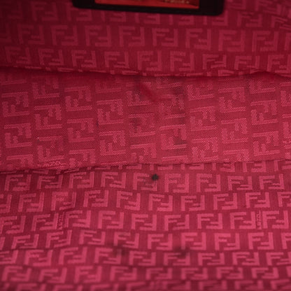 Fendi Nappa Logo Embossed Baguette Black 8 of 9