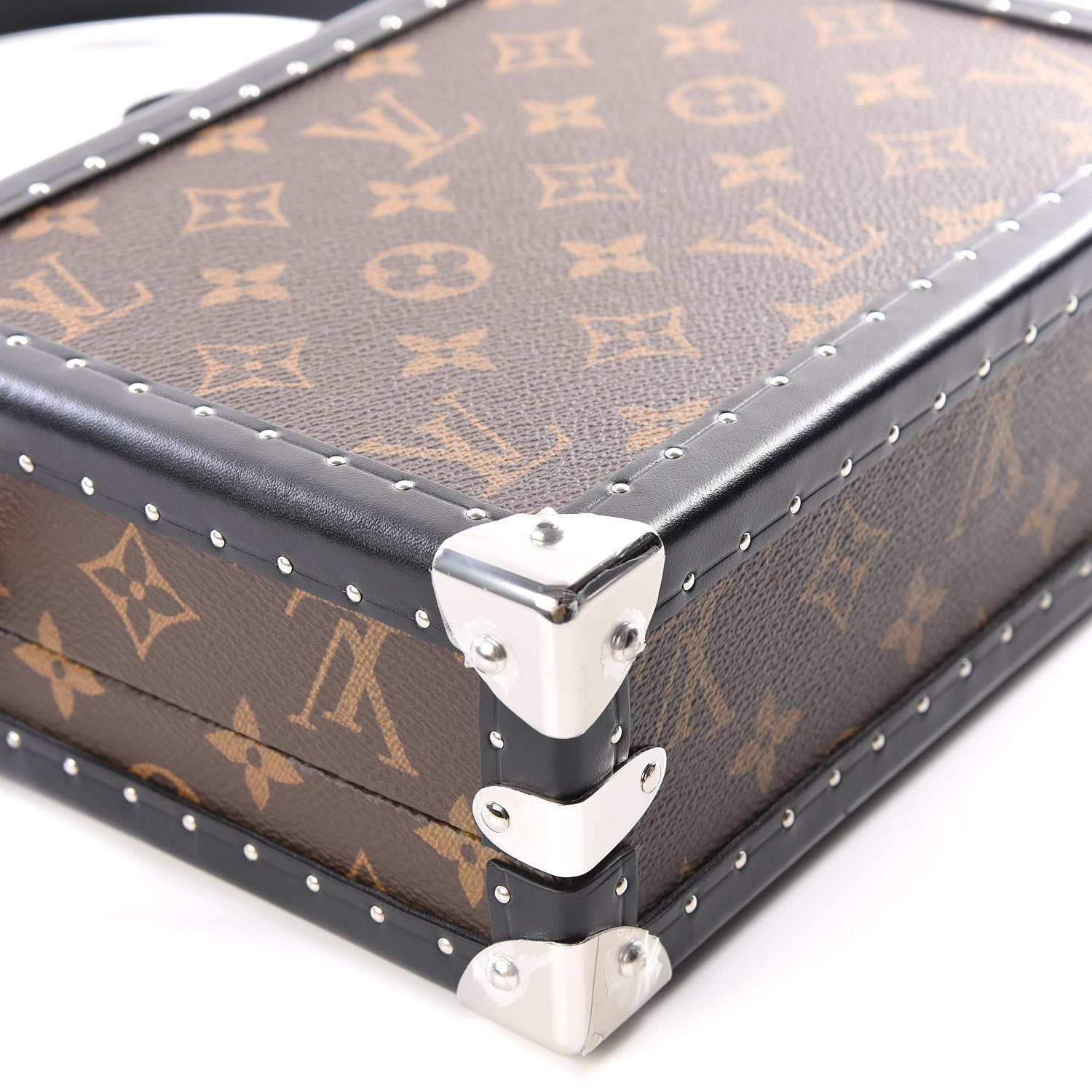 Louis Vuitton Monogram Macassar Clutch Box 5 of 11