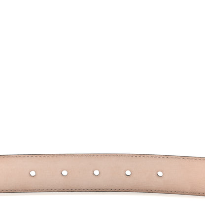 Gucci Textured Dollar Calfskin 30mm Belt 90 36 Black 4 of 5