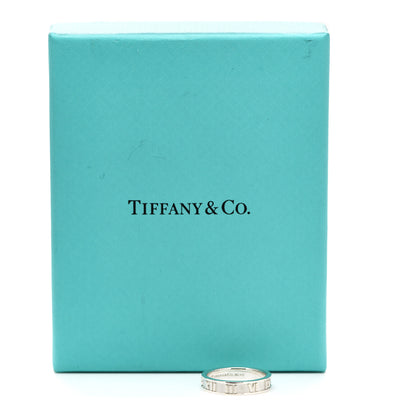 Tiffany Sterling Silver Narrow Atlas Ring 50 5.5 5 of 5