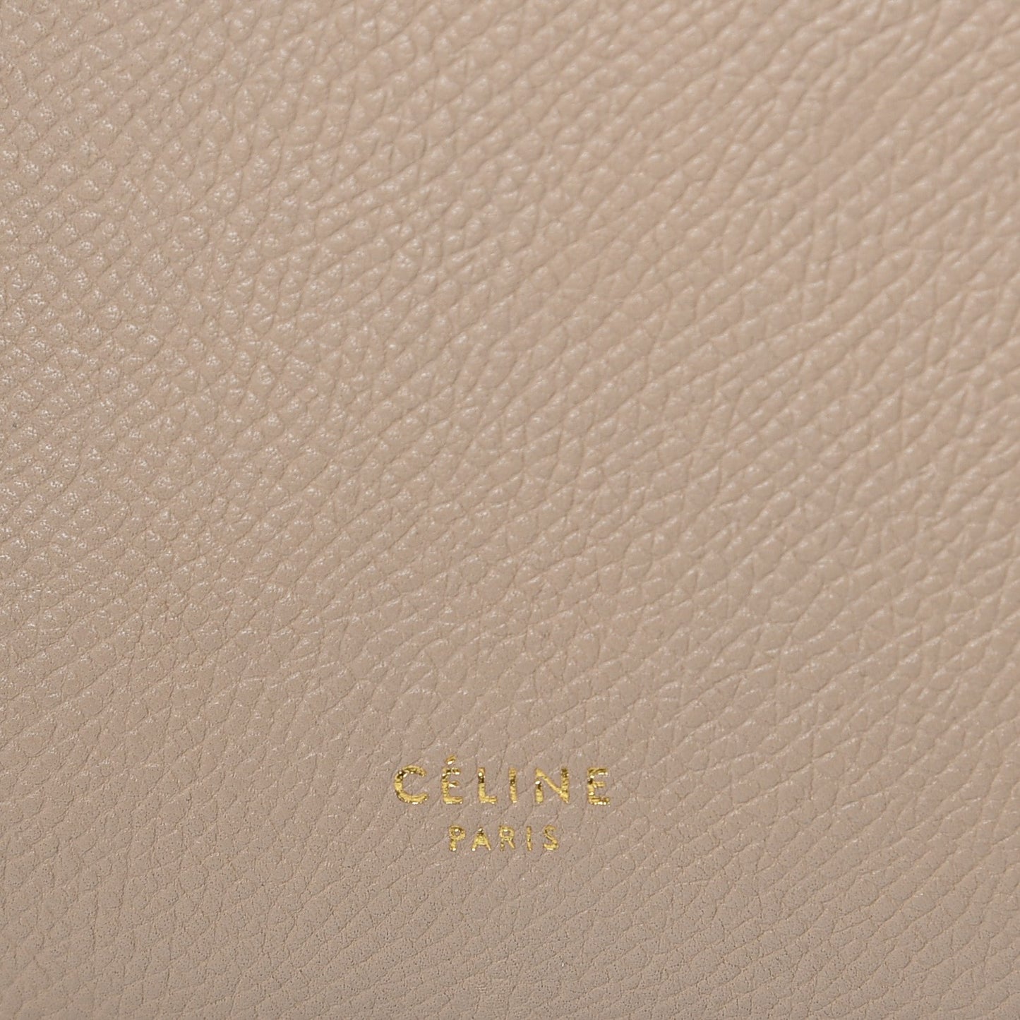Grained Calfskin Mini Belt Bag Light Taupe
