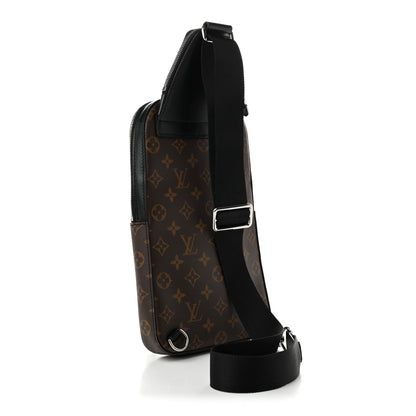 Louis Vuitton Monogram Macassar Avenue Sling Bag NM 2 of 8