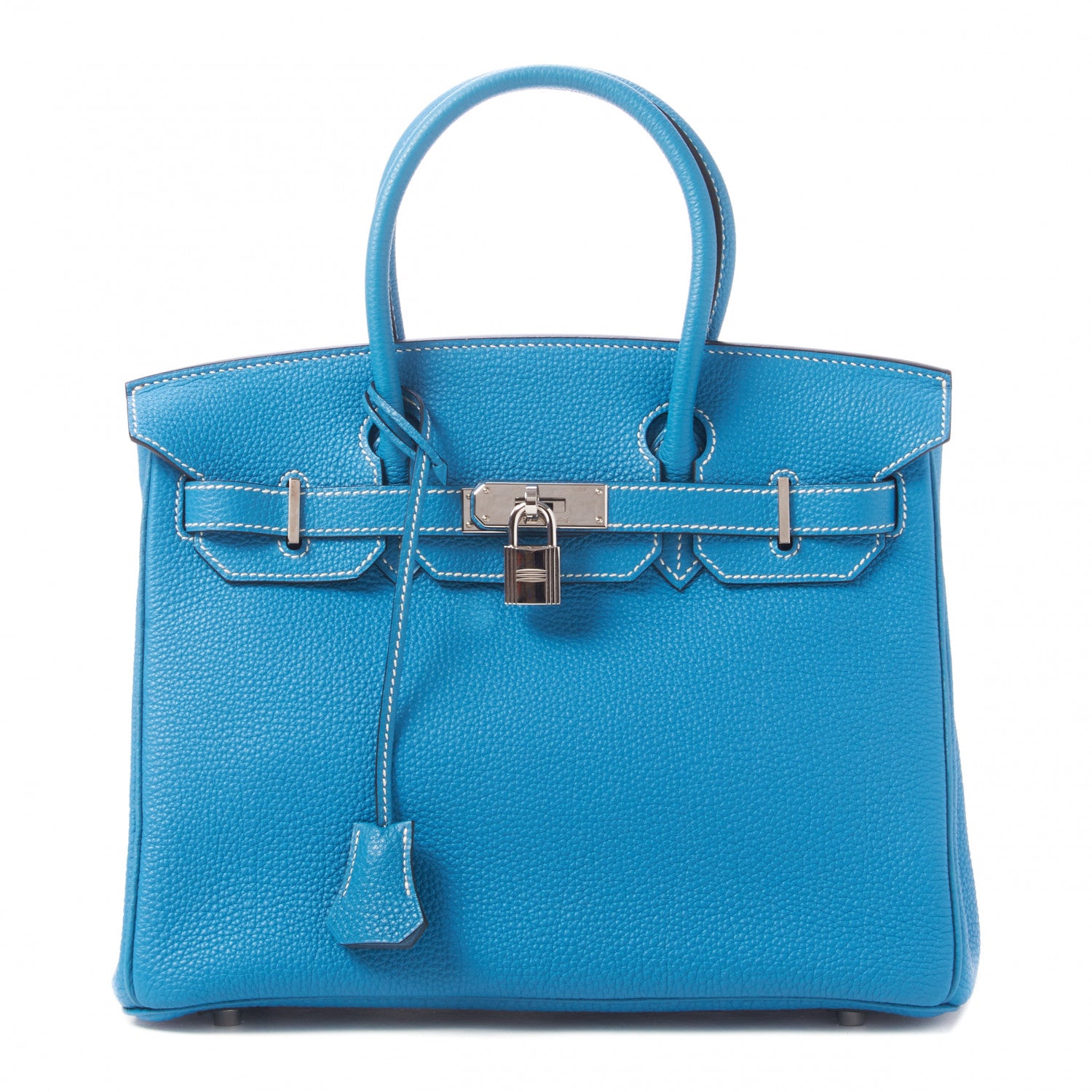 Hermes Togo Birkin 30 Blue Jean 1 of 29
