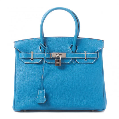 Hermes Togo Birkin 30 Blue Jean 1 of 29