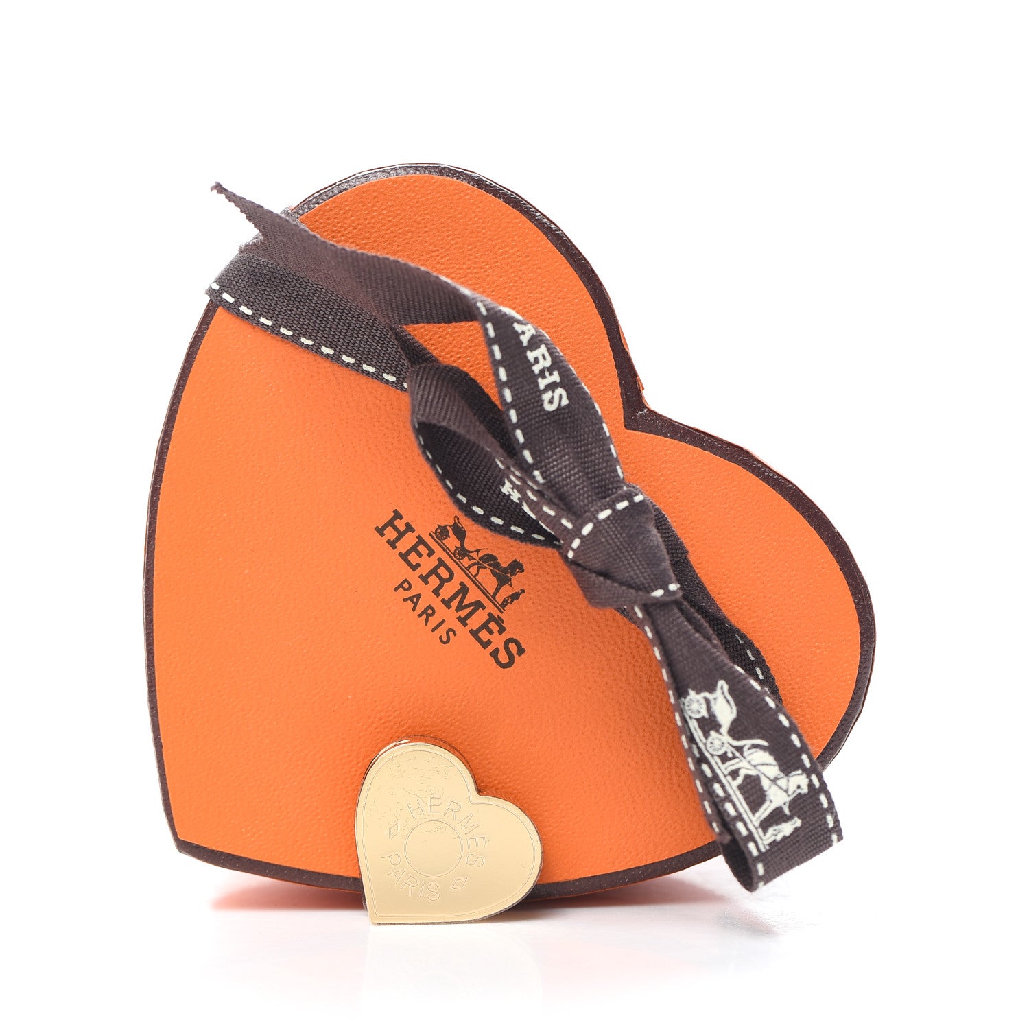 Hermes Permabrass Coeur Scarf Ring 3 of 3