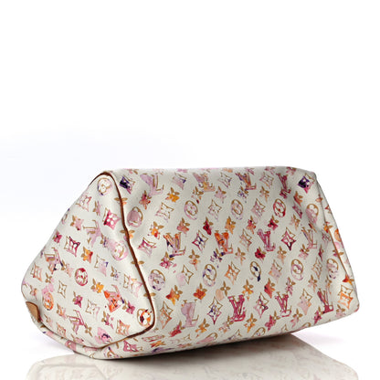 Louis Vuitton Watercolor Aquarelle Speedy 35 White 4 of 25