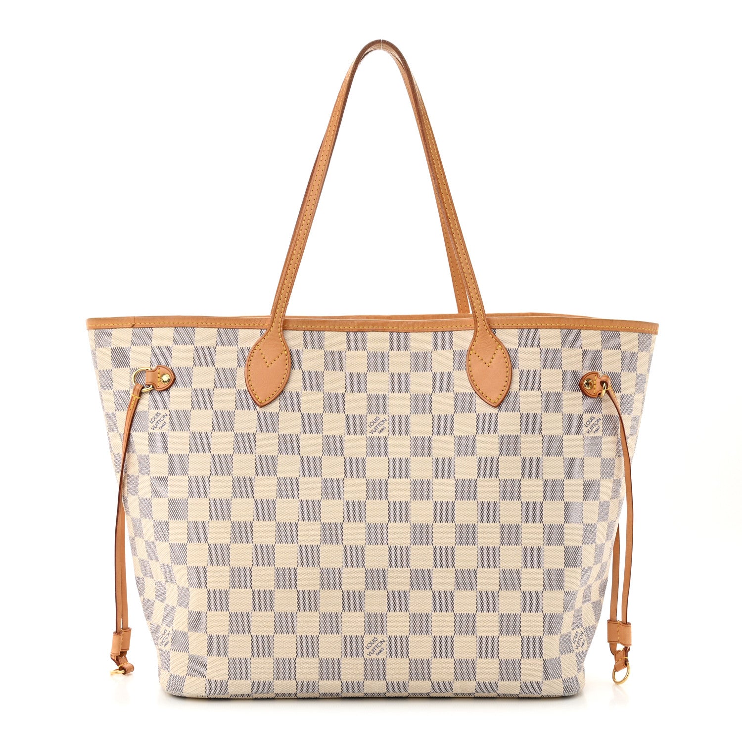 Louis Vuitton LOUIS VUITTON Damier Azur Neverfull MM 1 of 10