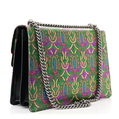 Gucci Brocade Crystal Embellished Medium Dionysus Shoulder Bag Multi 3 of 12