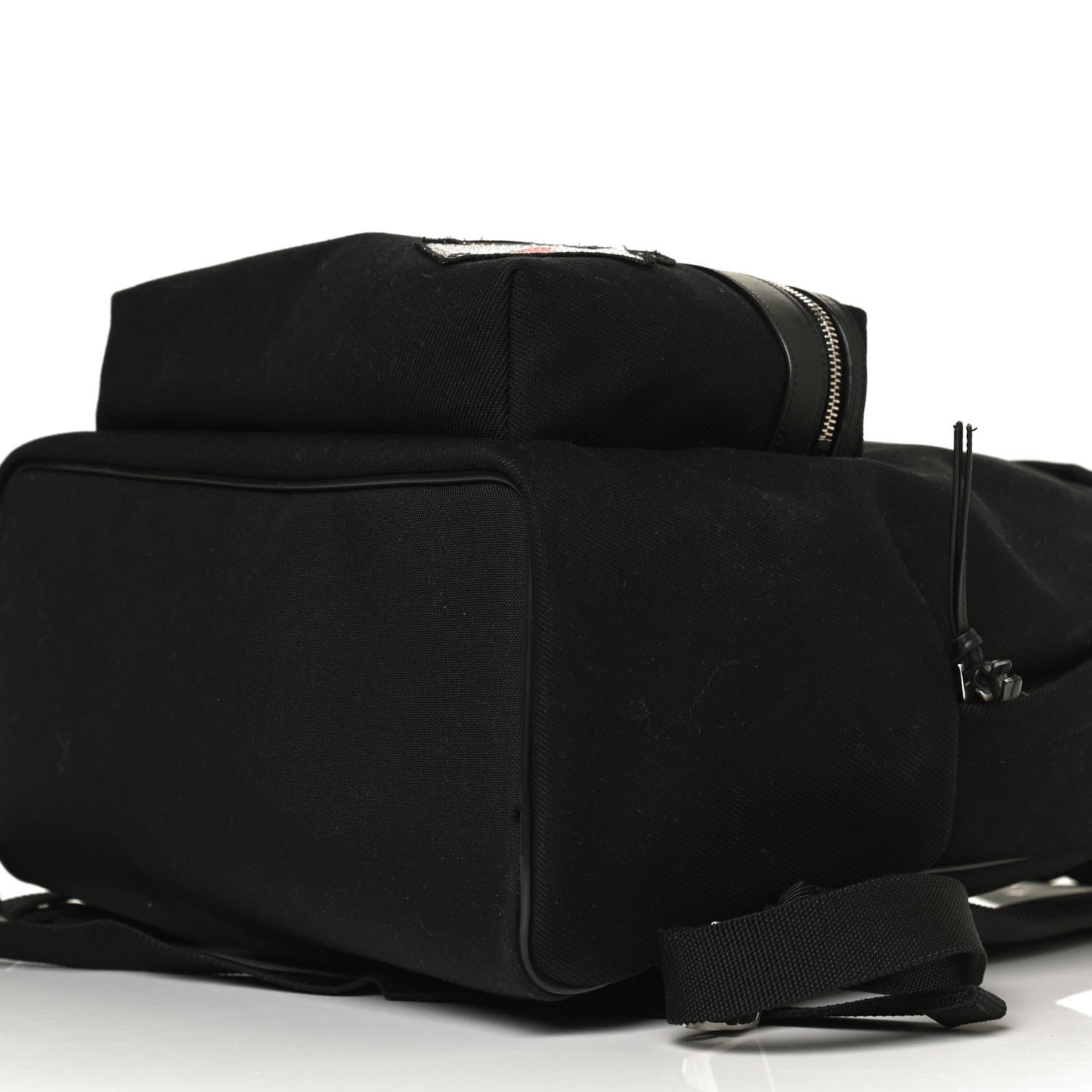 Saint Laurent Canvas SL Playing Cards City Backpack Black 12 of 12