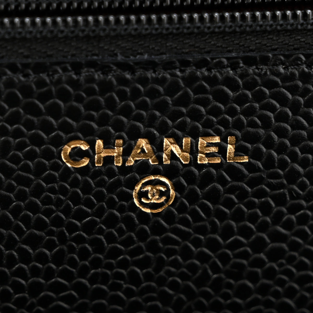 Chanel Caviar Quilted Wallet on Chain WOC Black 5 of 12