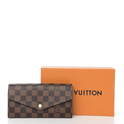 Louis Vuitton Damier Ebene Sarah Wallet NM 7 of 7
