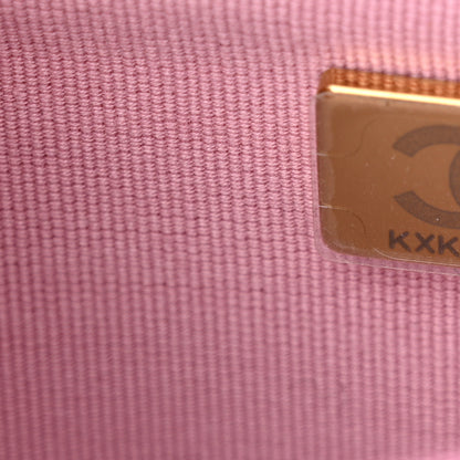 Chanel Caviar Quilted Wallet on Chain WOC Pink 8 of 12