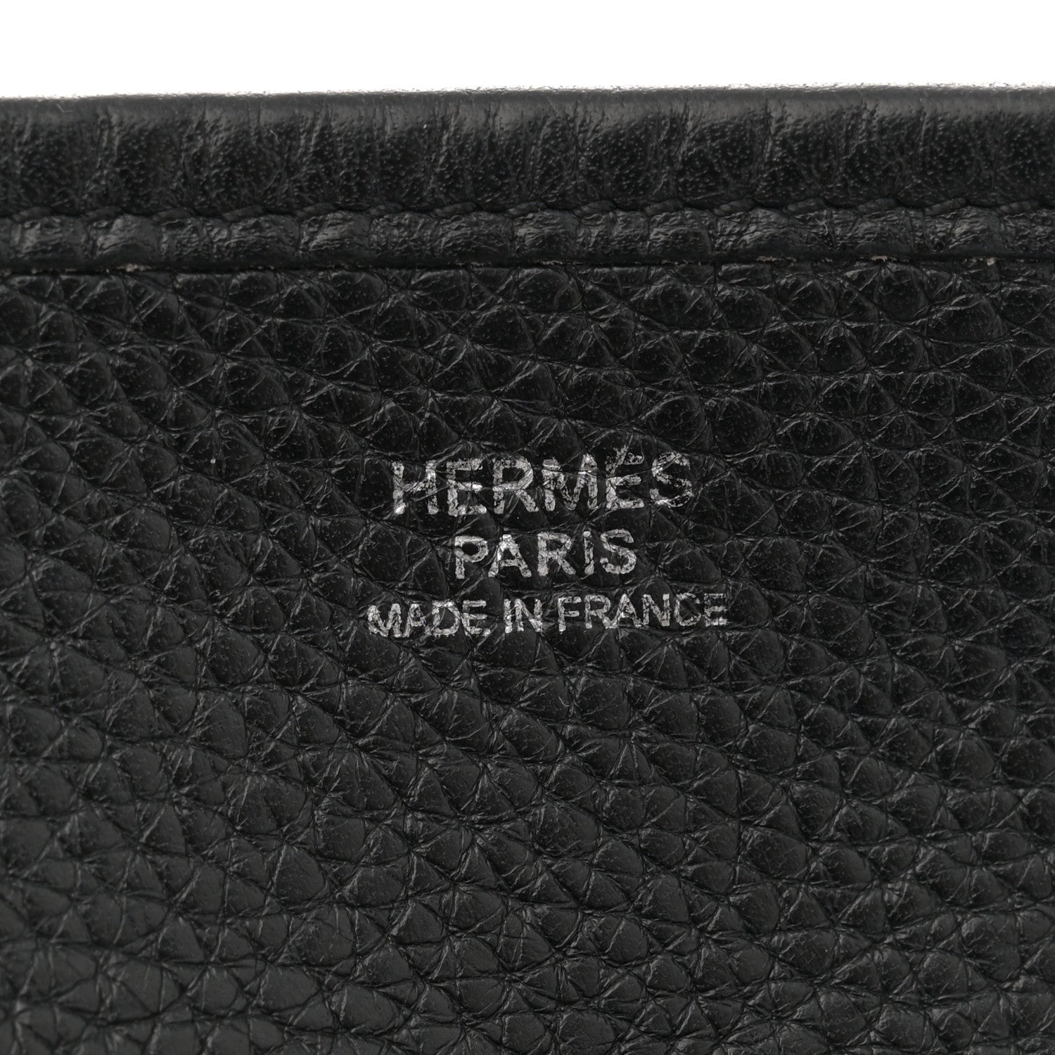 Hermes Taurillon Clemence Evelyne II PM Black 6 of 13