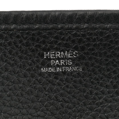 Hermes Taurillon Clemence Evelyne II PM Black 6 of 13
