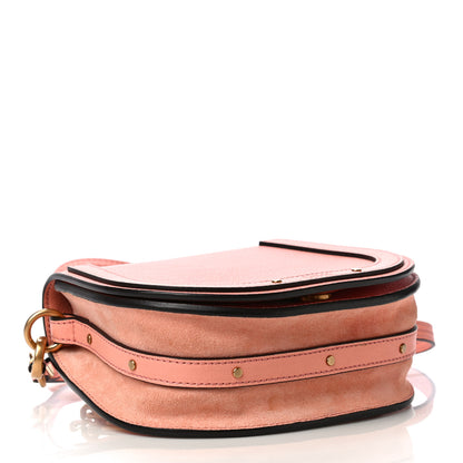 Chloe Calfskin Suede Small Nile Bracelet Bag Ideal Blush 3 of 13
