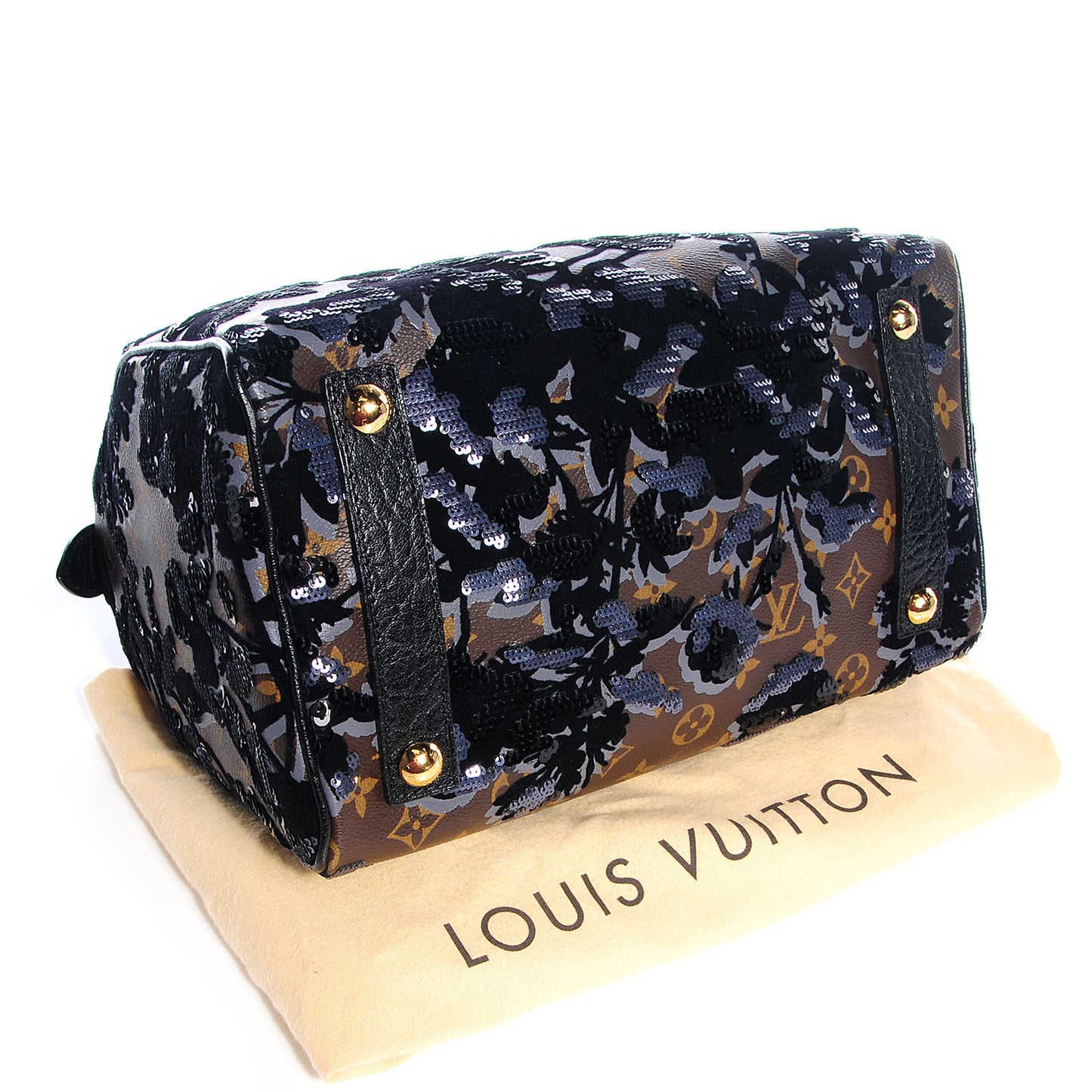 Monogram Fleur De Jais Sequins Speedy 30
