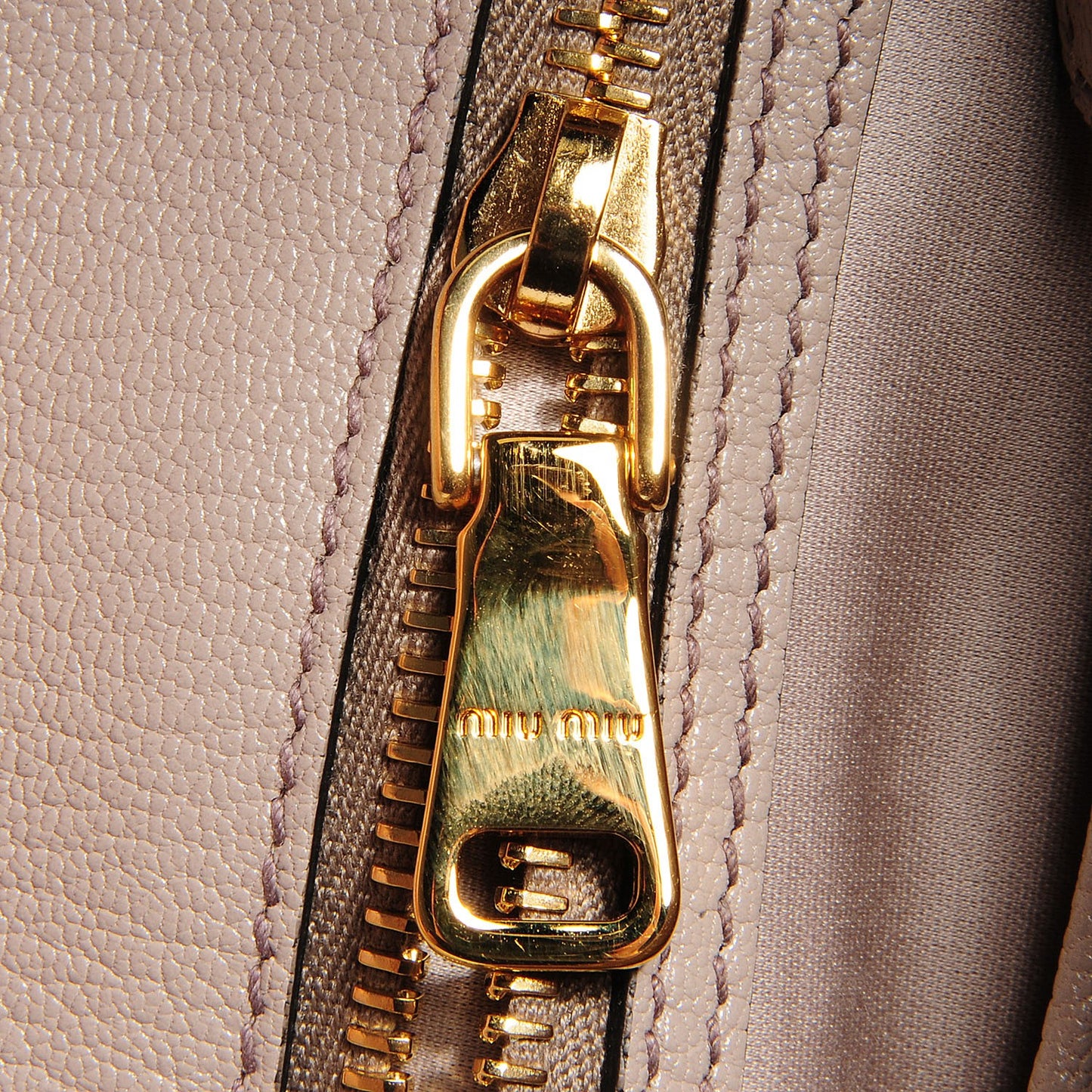 Goatskin Madras Top Handle Tote Pomice