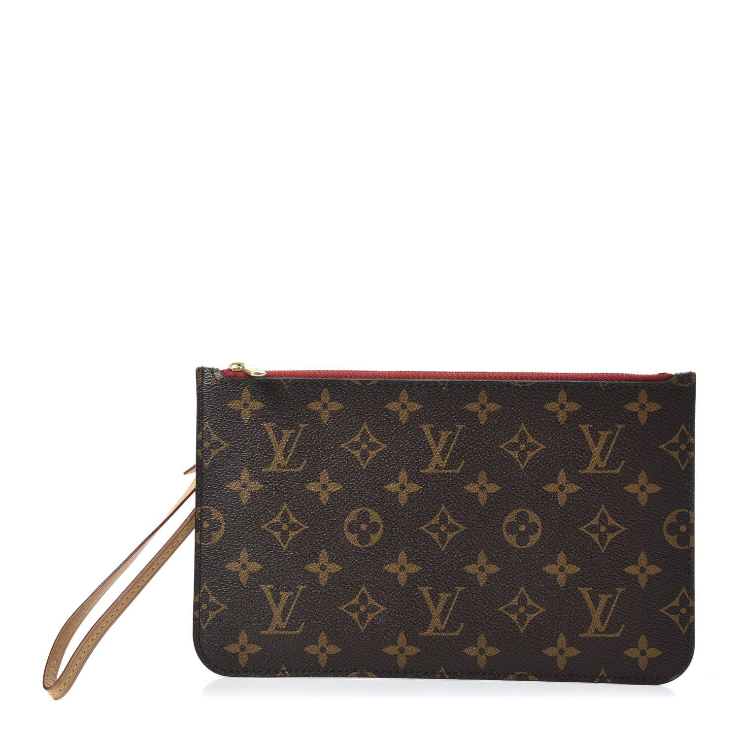 Louis Vuitton Monogram Neverfull MM GM Pochette Cherry 1 of 8