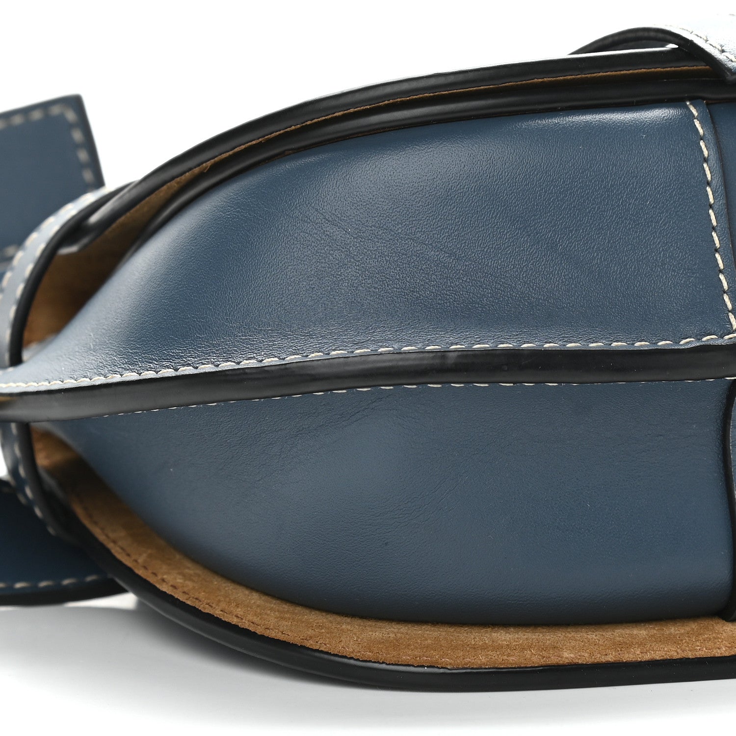 Loewe Calfskin Mini Gate Belt Bag Steel Blue 7 of 8