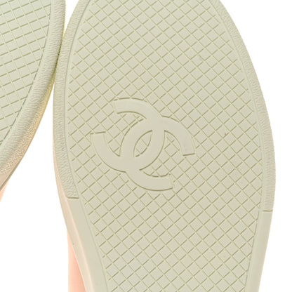 Chanel Canvas Womens Sneakers 40.5 Light Pink 8 of 10