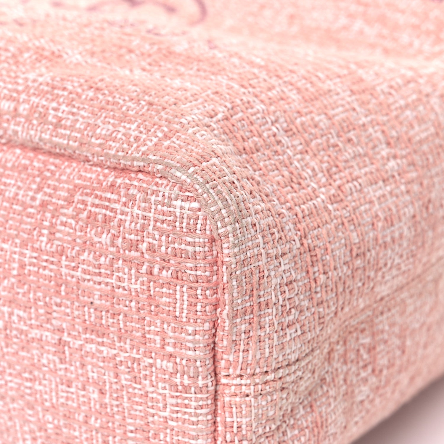 Chanel Canvas Large Deauville Backpack Pink 9 of 12