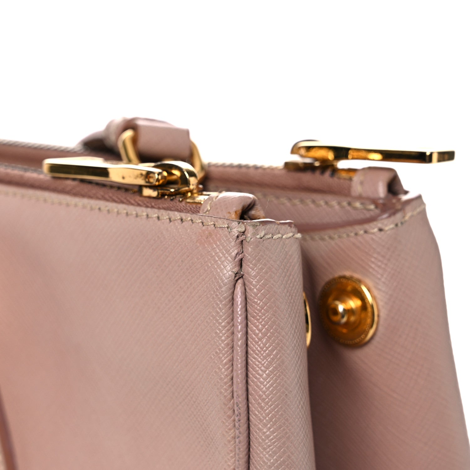 Prada Saffiano Medium Galleria Double Zip Tote Cammeo 16 of 18