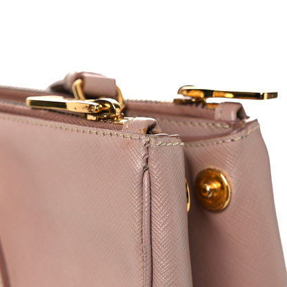 Prada Saffiano Medium Galleria Double Zip Tote Cammeo 16 of 18
