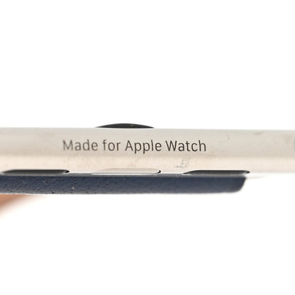 Hermes Swift 44mm Apple Watch Single Tour Band Bleu 5 of 5