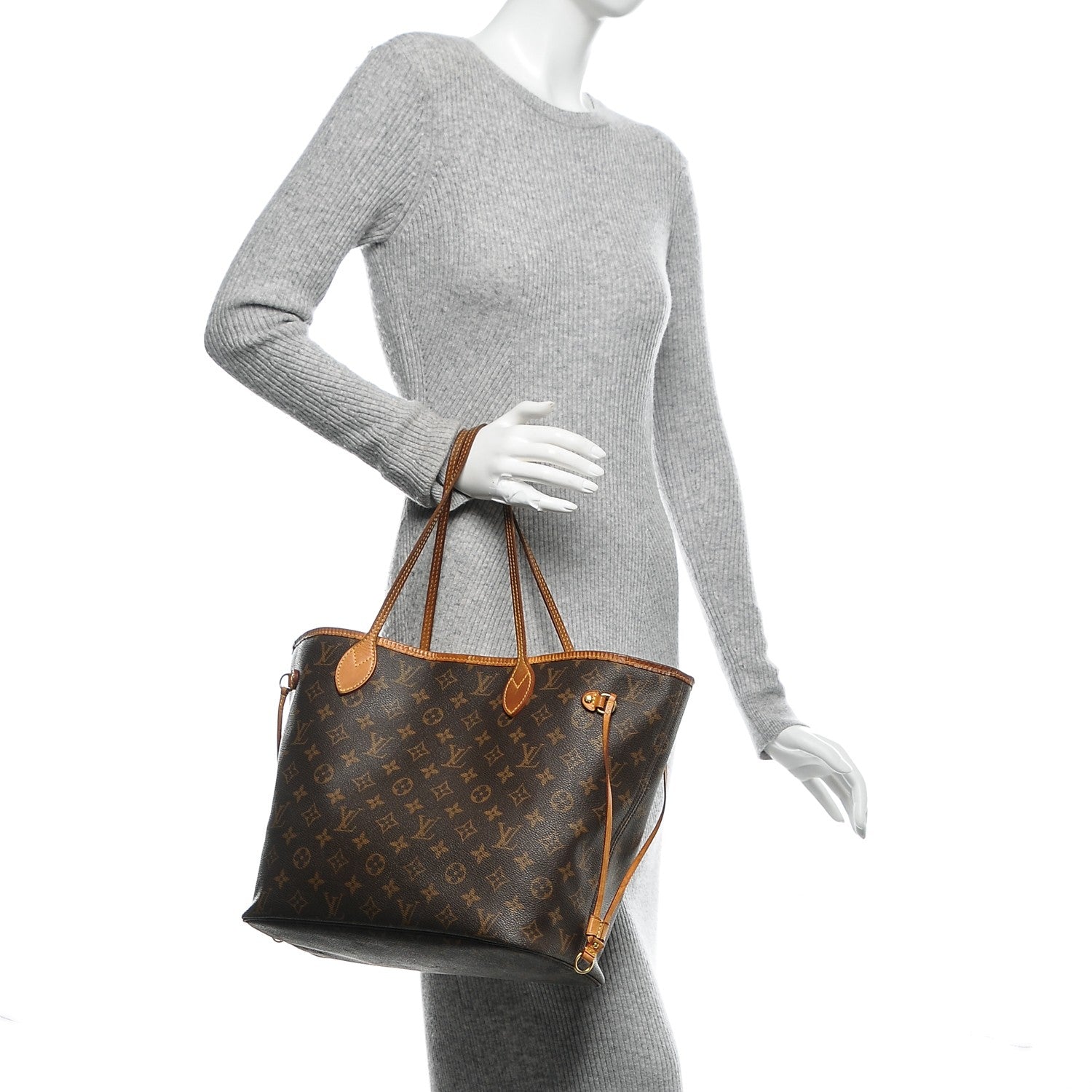 Louis Vuitton Monogram Neverfull MM 2 of 6
