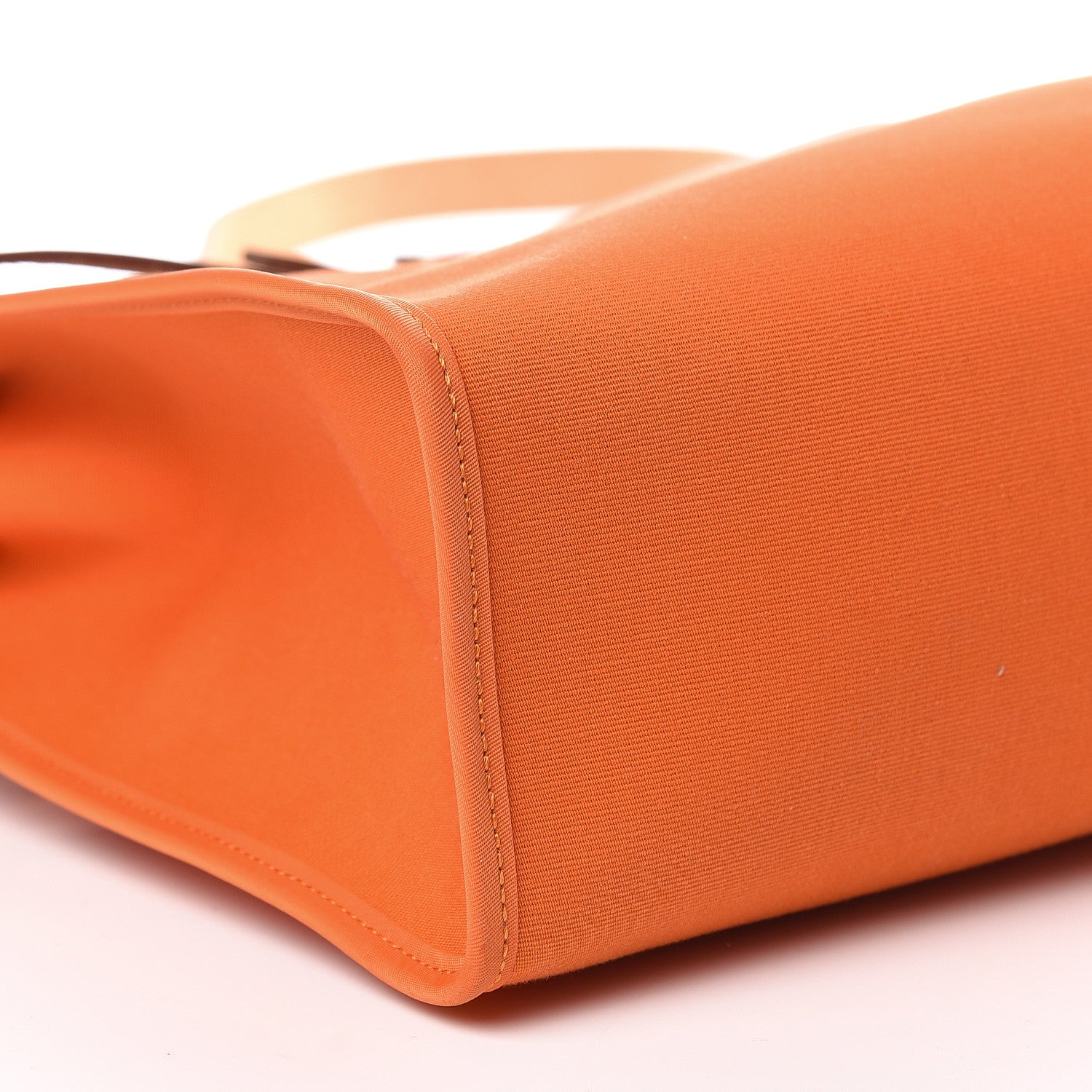 Hermes Vache Hunter Toile Herbag Zip 31 PM Orange 13 of 15