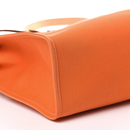 Hermes Vache Hunter Toile Herbag Zip 31 PM Orange 13 of 15