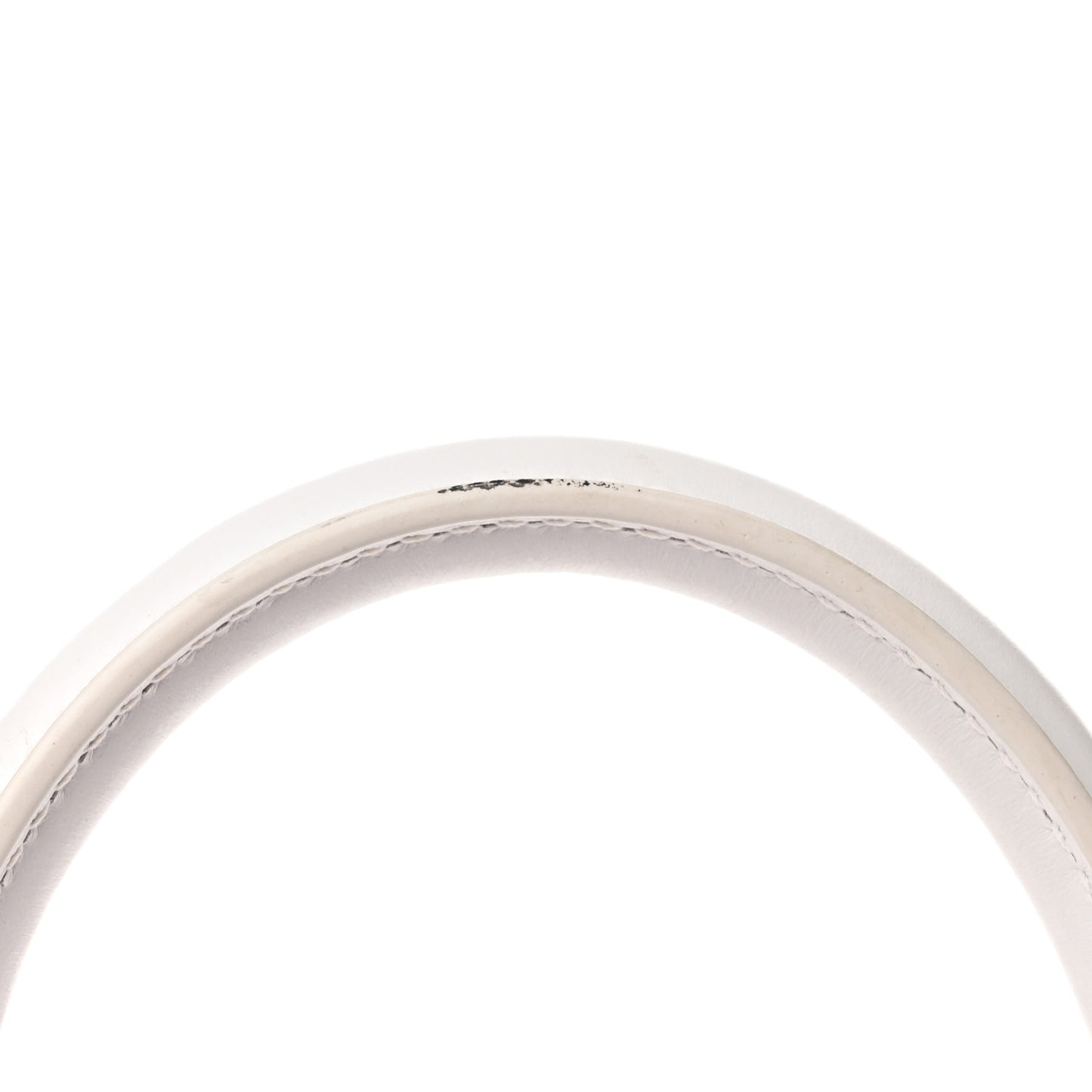 PVC Epi Embossed Wavy Keepall Bandouliere 50 White