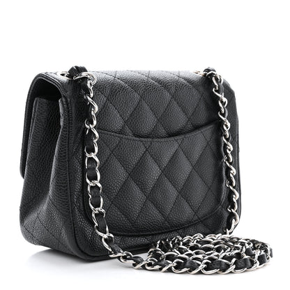 Chanel Caviar Quilted Mini Square Flap Black 3 of 12