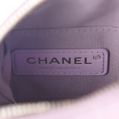 Chanel Iridescent Caviar Quilted Vertical My Perfect Camera Case Pink 6 of 9