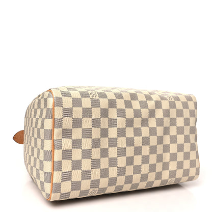 Louis Vuitton Damier Azur Speedy 30 4 of 9