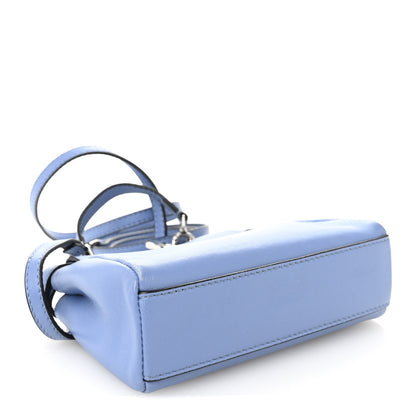 Fendi Shiny Nappa Micro Peekaboo Iconic Satchel Nebula 7 of 19