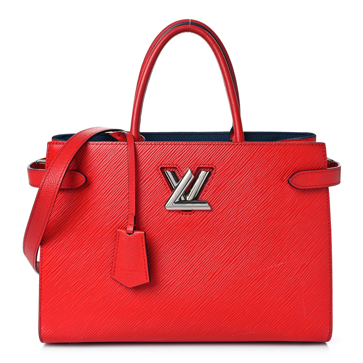 Epi Twist Tote Coquelicot