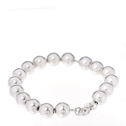 Tiffany Sterling Silver 10mm HardWear Ball Bracelet 3 of 5